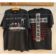 [Black Sabbath] The Last Supper US Tour '92 Bio Washed tag Screen Star vintage shirt heavy