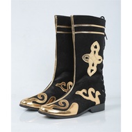 Tibetan Performance Dance Boots Minority Ethnic Mongolian Boots Men Women Monkey King Children Catwa