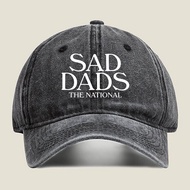 2025Sad Dads Bold - Inspired, 'Sad Dads' Text Design  Water-Washed Fabricnew23 T0MS