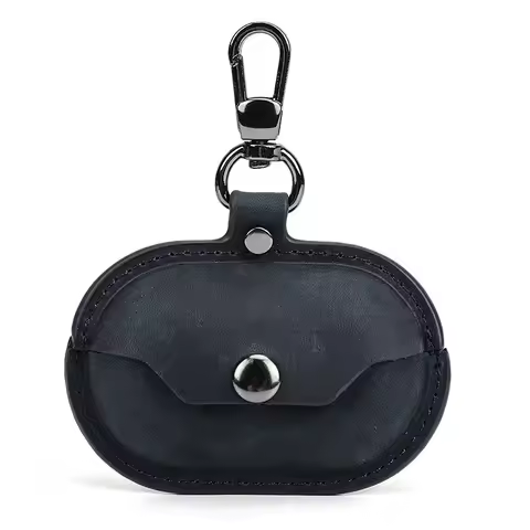 Genuine Leather Case for Sony Ambie Sound Earcuffs Shockproof Cover For Sony Earbuds Earphone Chargi