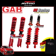 🔥Best🔥🇯🇵Perodua AXIA🇯🇵 GAB HE Hi Lo Body shift Adjustable Absorber / Suspension