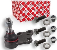 febi bilstein 42649 Ball Joint with Crown Nut and Cotter Pin, Pack of 1