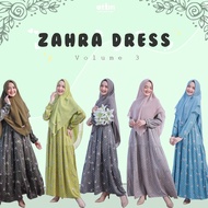 Gamis/Dress Busui Syari Zahra Bahan Rayon By Attin