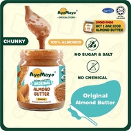 AyoMayo No Sugar Original Almond Butter Halal & Vegan (180g)
