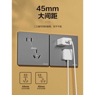 Philips Starry Sky Gray Four-Open Single-Control Panel 4-Open Switch Household 4-Open Double-Control