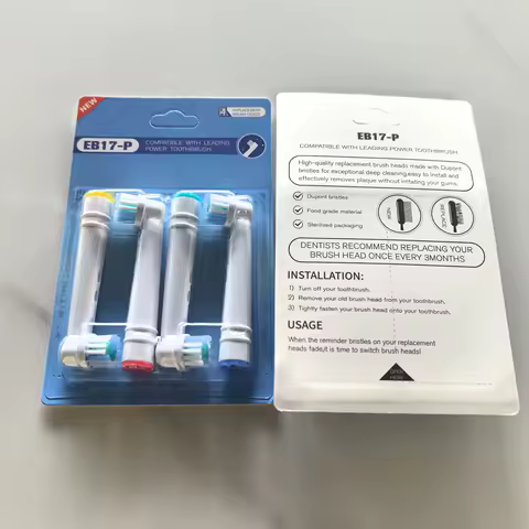 8/16pcs Set Electric Toothbrush Head For Oral B Sensitive Replacement Brush Heads D25 D30 D18 For Or