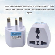 MV Three-Prong Plug 3 Pin Travel Adapter UK Saudi Arabia Malaysia Singapore Hong Kong