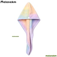 MELEN Hair Towel Wrap, polyester 25*65cm±1cm Hair Drying Wrap, Soft Colorful Microfiber Hair Towel B