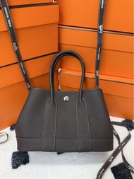 工作室全新現貨💕 Hermes Mini Garden Party 烏木色