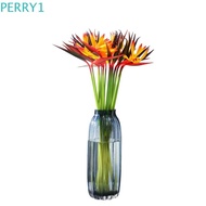 PERRY1 Artificial Flowers Warmter multi-coloured Silk Long Stem Artificial Decorations Wedding Home Decor Latex Flowers
