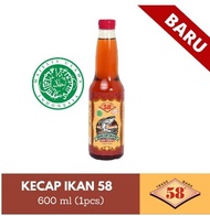 Kecap Ikan Halal (600 ml) / kecap ikan 58 asli / kecap ikan 600 ml