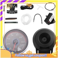 【W】Car Meter 12V Turbo Boost Gauge 0-3 BAR Universal Gauge