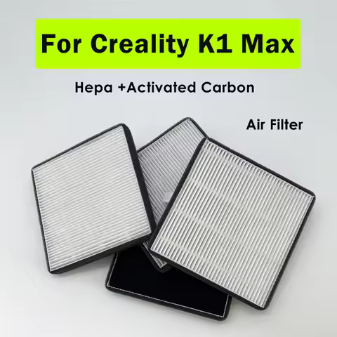 For Creality K1 Max Accessories True Hepa Filter+Activated Carbon K1 Max Air Filter Eliminates Odors