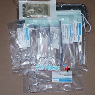 Hecting Set Lengkap 1 Set Alat Hecting Medis