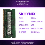 Sodimm SKHynix Hynix 4GB DDR4 PC25600 3600 330Mhz