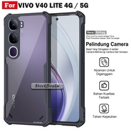 Vivo V40 Lite 4G 5G Shockproof Fusion Armor Transparent Case