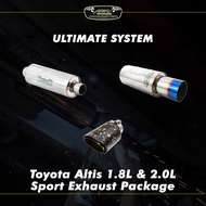 Toyota Altis 1.8L & 2.0L Sport Exhaust Package