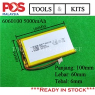 5000mah 6060100 8000mah 9060100 3.7V Lipo Lithium Polymer Rechargeable Battery Car Camera/Tablet/Pad