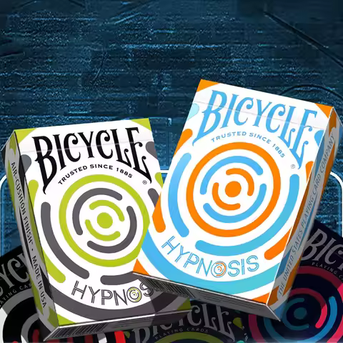 Bicycle Cyberpunk City V1 V2 Playing Cards Standard Decks Hypnosis V4V5 of Cards Premium Poker Cards