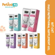 Kit Cat 120g Daily Nutritional Supplement Gel For Cats (Hairball, MultiVitamin, Skin & Coat, Urinary