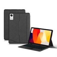 Others - 適用於 Redmi 紅米 Pad SE 11"可拆式藍牙鍵盤保護套 Trackpad 智能觸控板 多角度調教