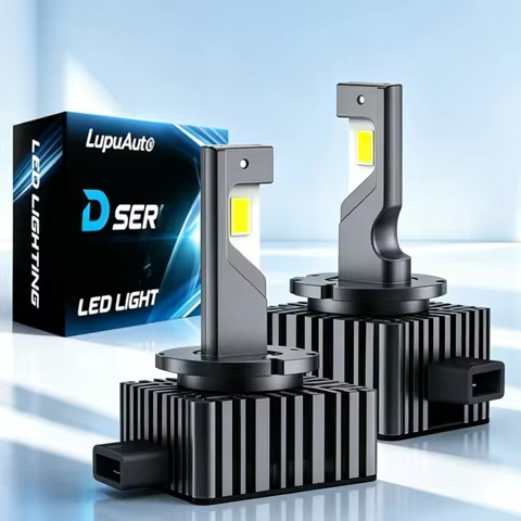 2Pcs Turbo D3S D1S LED Headlights Canbus 1:1 HID D1R D3R Auto Lamp 40000LM 140W Plug&Play Xenon High