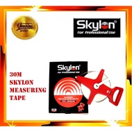 30M 50M 100M SKYLON NYLON MEASURING TAPE WHITE RED / A Type Measuring Tape / Skylon Fiberglass Measu