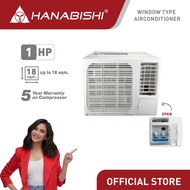 Hanabishi Inverter Window Type Aircon    HWTINVAC -10HP