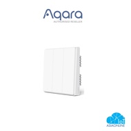 AQARA SMART WALL SWITCH D1 (NO NEUTRAL, TRIPLE ROCKER)