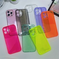 shockproof iphone case heavy duty iphone case Foreign Trade Transparent Glitter Precision Hole Suita
