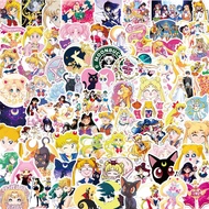 Sailor moon Sticker 50pcs/set Cute Sticker Waterproof Sticker