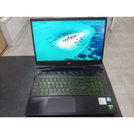 USED HP PAVILION 15-DC0131tx INTEL I5-9th GTX1650 HEAVY GAMING LAPTOP