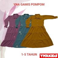 YNA POMPOM GAMIS FOR CHILDREN 1-5 YEARS GIRLS' GAMIS