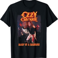 Kaos Band Ozzy Osbourne T-shirt Ozzy Osbourne Graphic Tee Shirt/Baju Unisex Short Sleeve Cotton Tops