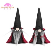 2PCS Halloween Gnome Plush Faceless Doll Handmade Swedish Gnome Decoration Tomte Doll Halloween Deco