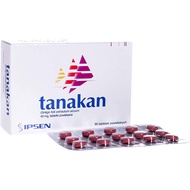 TANAKAN 40mg 15's / 90's (Ginkgo Biloba 40mg) - Ready Stock