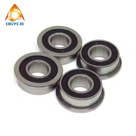 5pcs F688 2RS Flange Bearing 8x16x5 mm Deep Groove Ball Bearing F688 RS 8*16*5 mm Miniature Flanged
