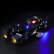GEAMENT LED Light Kit Compatible with Lego 1989 Batmobile - Lighting Set for DC 76139 Building Model