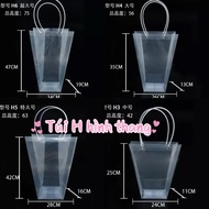 Set of 10 trapezoidal H meka flower bags H3, H4, H5, H6 ANGIHOME