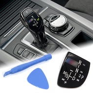 Car Shift Knob Panel Gear Button Cover Emblem M Performance Sticker For BMW X1 X3 X5 X6 M3 M5 F01 F1