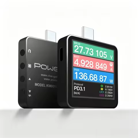 KM003C ChargerLAB POWER-Z USB PD3.1 Protocol 48V Range Dual Type-C Tester KM003C