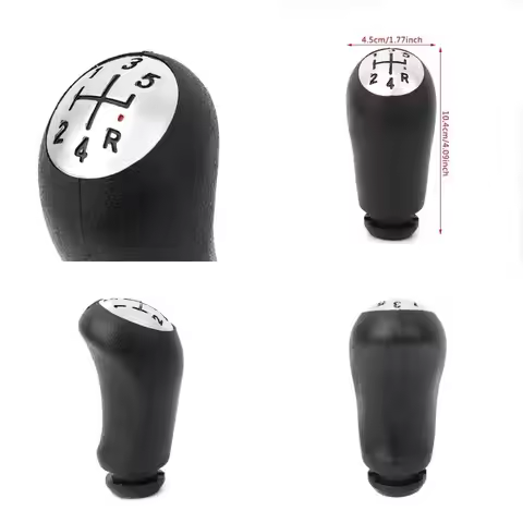 J0MA Car Shifter Head Transmission Gear Shift Lever Knob for Clio Megane Mk2 Scenic