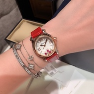 -Chopard Five Diamond Version Women's Watch Women's Watch Women's Watch Small Dial (HAPPY DIAMONDS) 