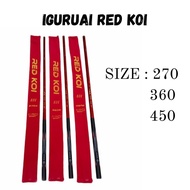 HARGA DISC - Joran Tegek IGURUAI RED KOI | Tegek RED KOI