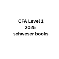 CFA level 1 2025 schweser physical books