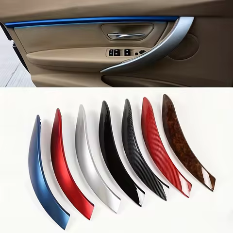F30 F31 3 4 3GT Series 2013-2018 Inner Doors Handle Outer Pull Trim Cover Car Accessories For BMW 31