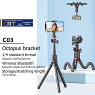 Selfie Phone Stand Octopus Tripod Live Desktop Phone Stand GoPro Peripheral Stand Camera Stand Multifunctional Gimbal Stand Photography Camera Stand Selfie Stick Outdoor Photo Stand