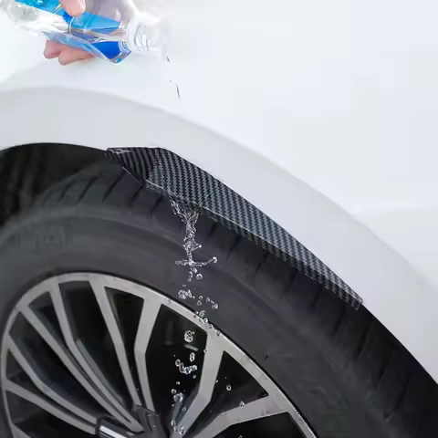 4PCS Car Wheel Eyebrow Bumper Fender Splash Guard for Audi A3 A4 B6 B8 B7 B5 B9 A6 C5 C6 C7 A5 S3 S4