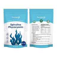 ส่งฟรี ผงสไปรูลิน่าสีฟ้า50g/100g ( Blue Spirulina Powder ) วัตถุดิบ 100%
