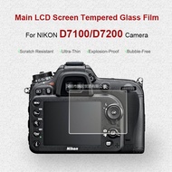 Camera Screen Protector for Nikon D7100 D7200 Tempered Glass LCD Film